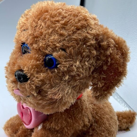 Cabbage Patch kids 8” Adoptimal Brown Labradoodle 2015 barking. - Picture 13 of 13